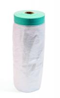 КК лента плен-ткань,140смx14м ↑20cm,голубая,плотн.UV21