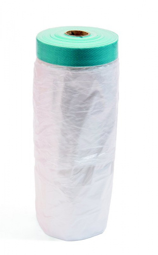 КК лента плен-ткань,140смx14м ↑20cm,голубая,плотн.UV21